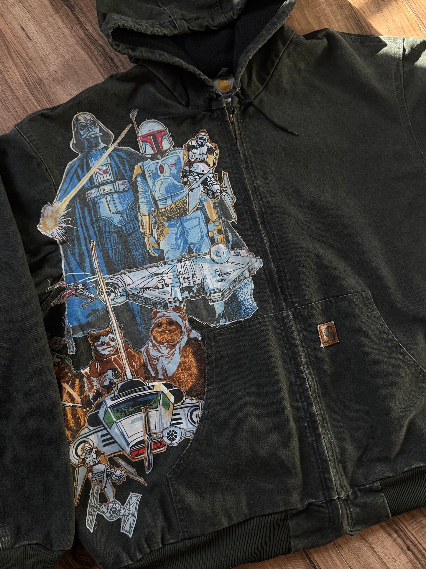 3XL up-cycled jacket