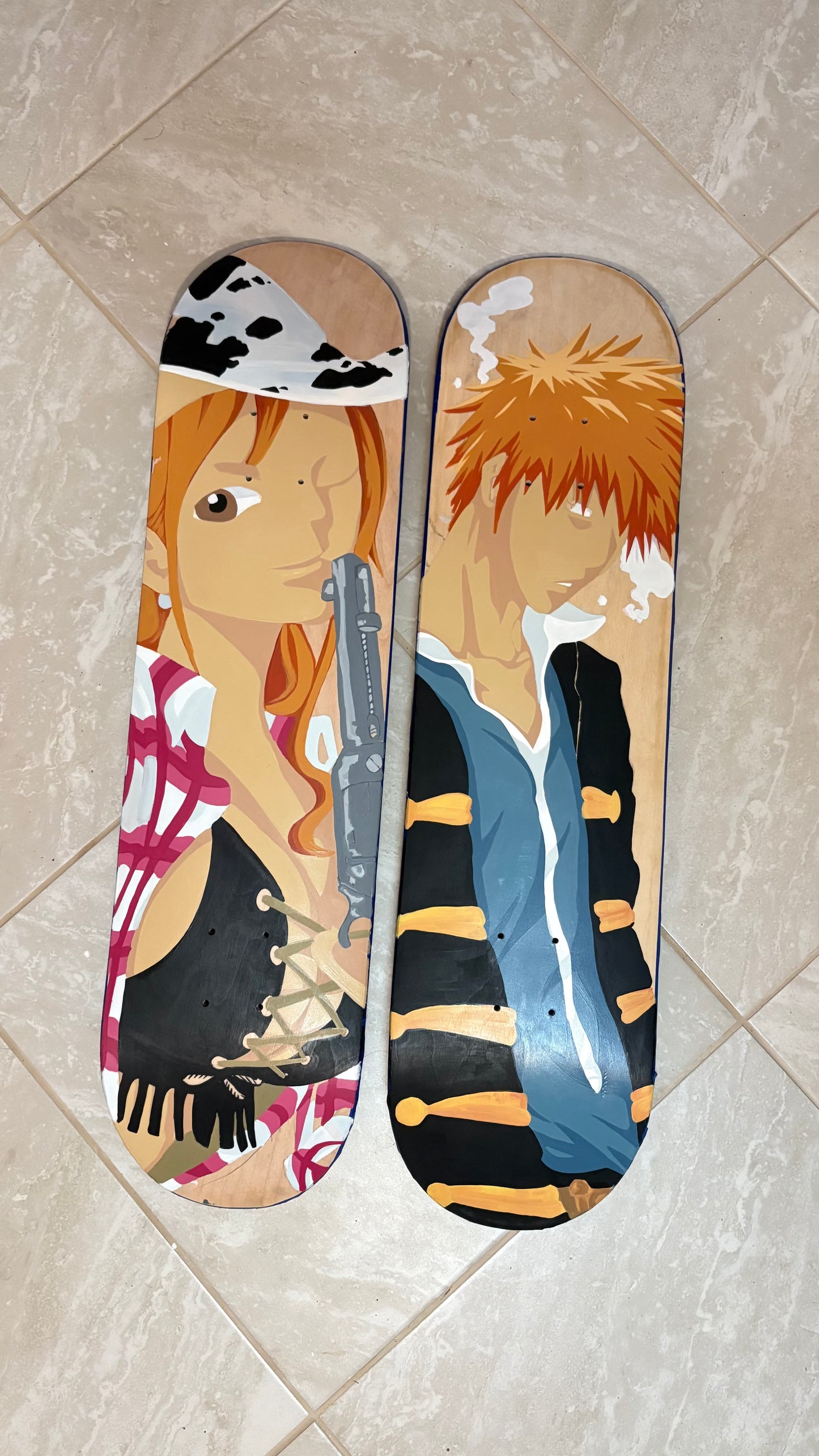 Custom skate decks