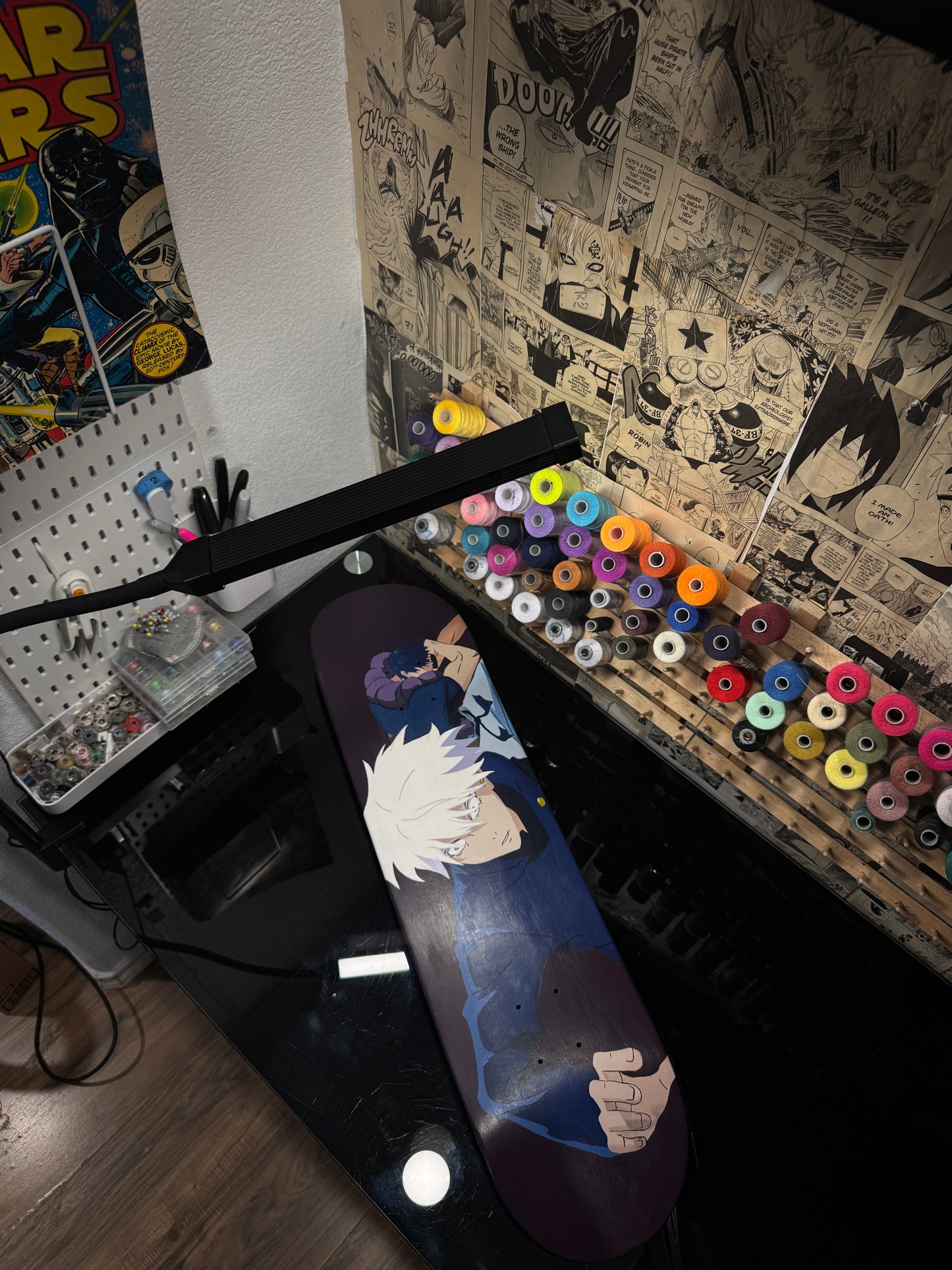 8.0” painted skate deck