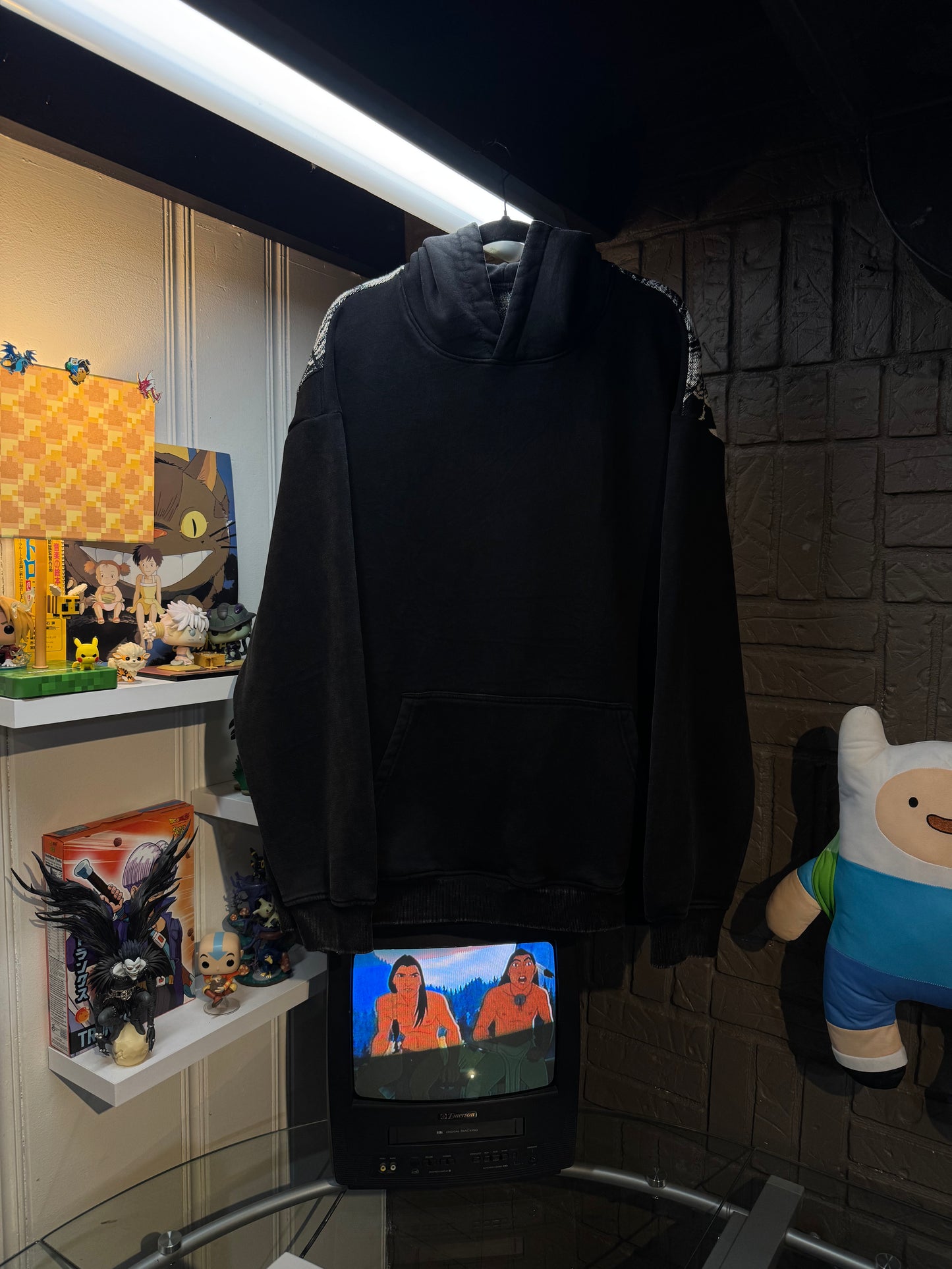 Black hoodie
