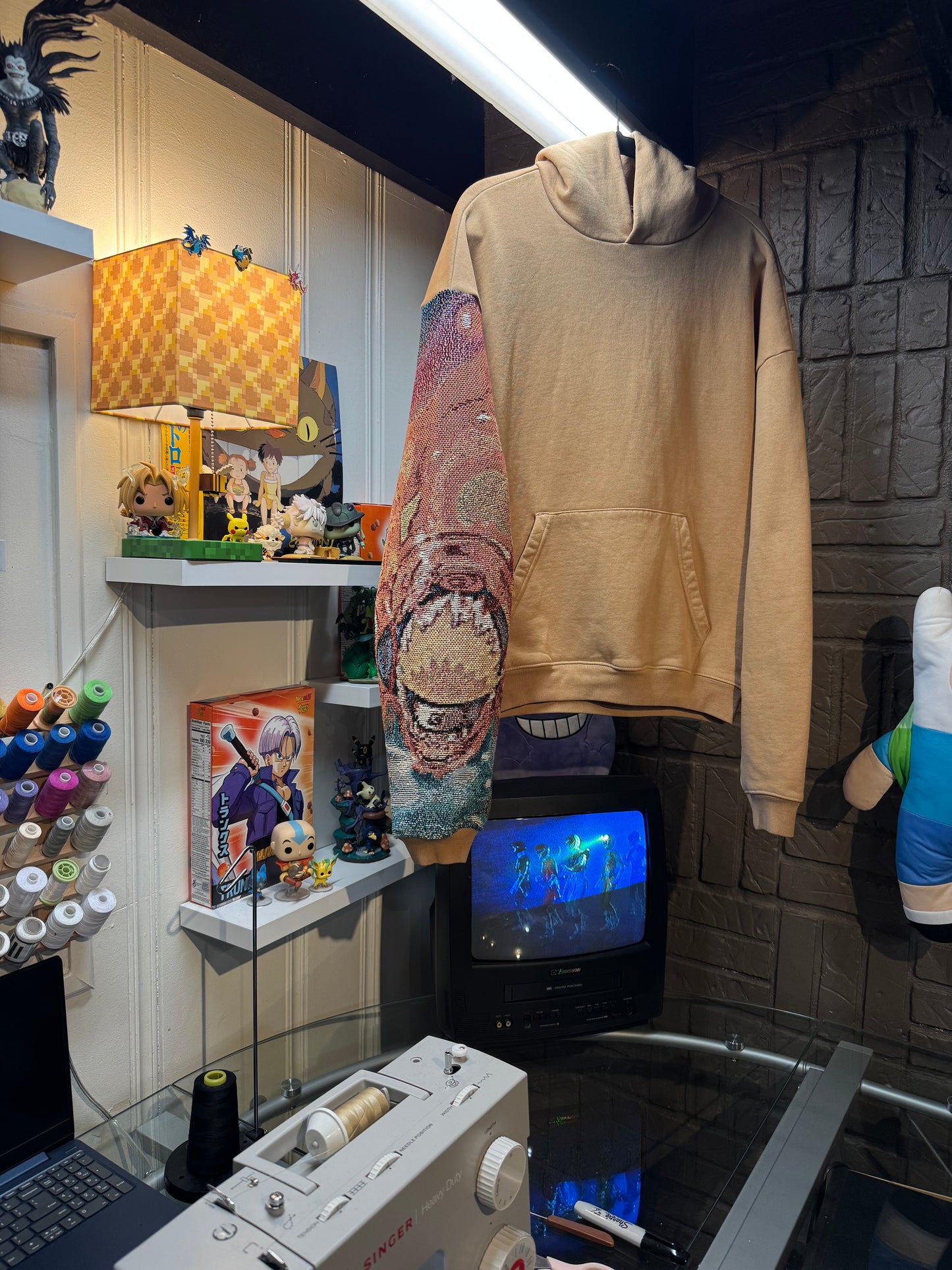 Tan hoodie