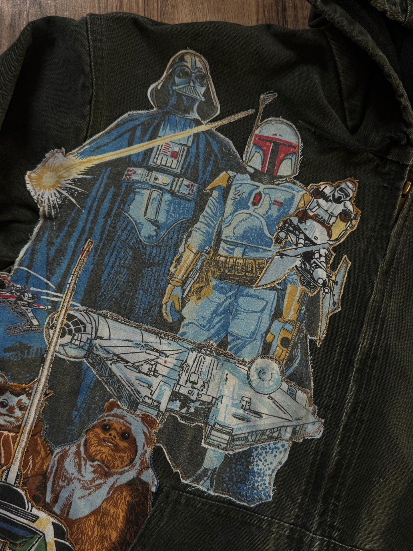 3XL up-cycled jacket