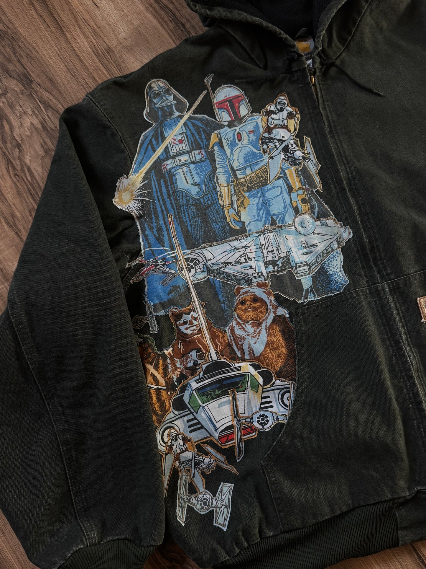 3XL up-cycled jacket