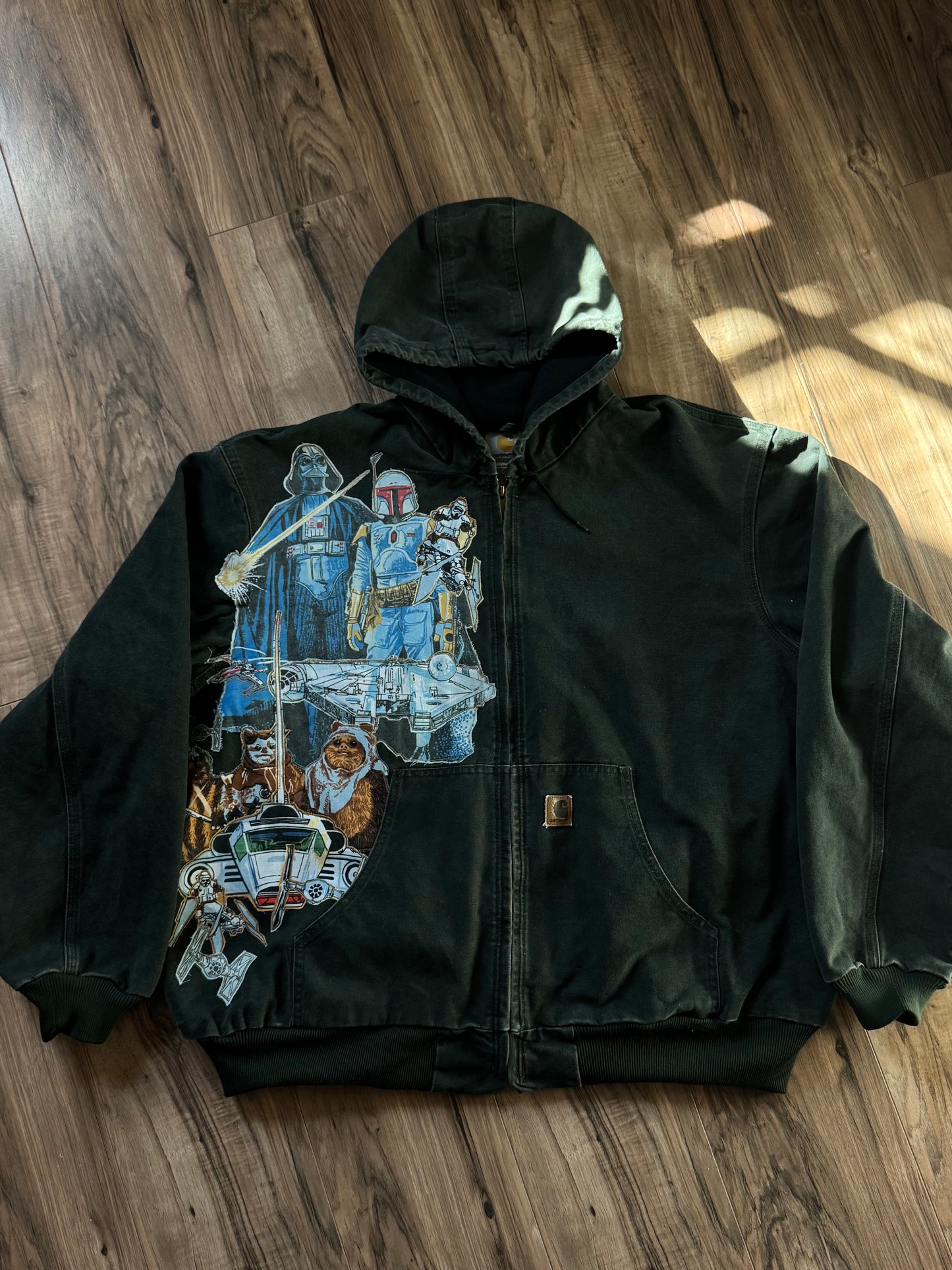 3XL up-cycled jacket