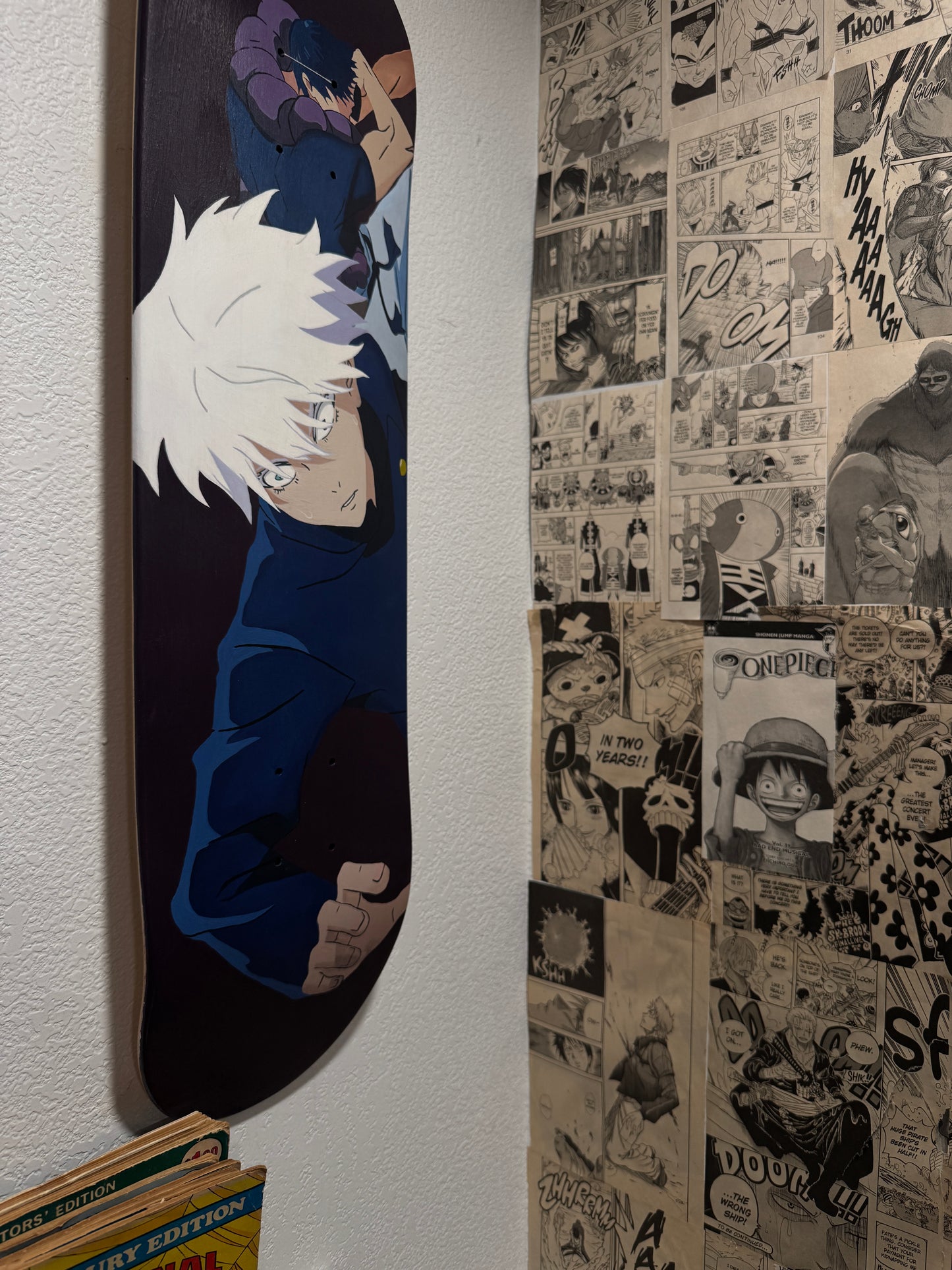 8.0” painted skate deck
