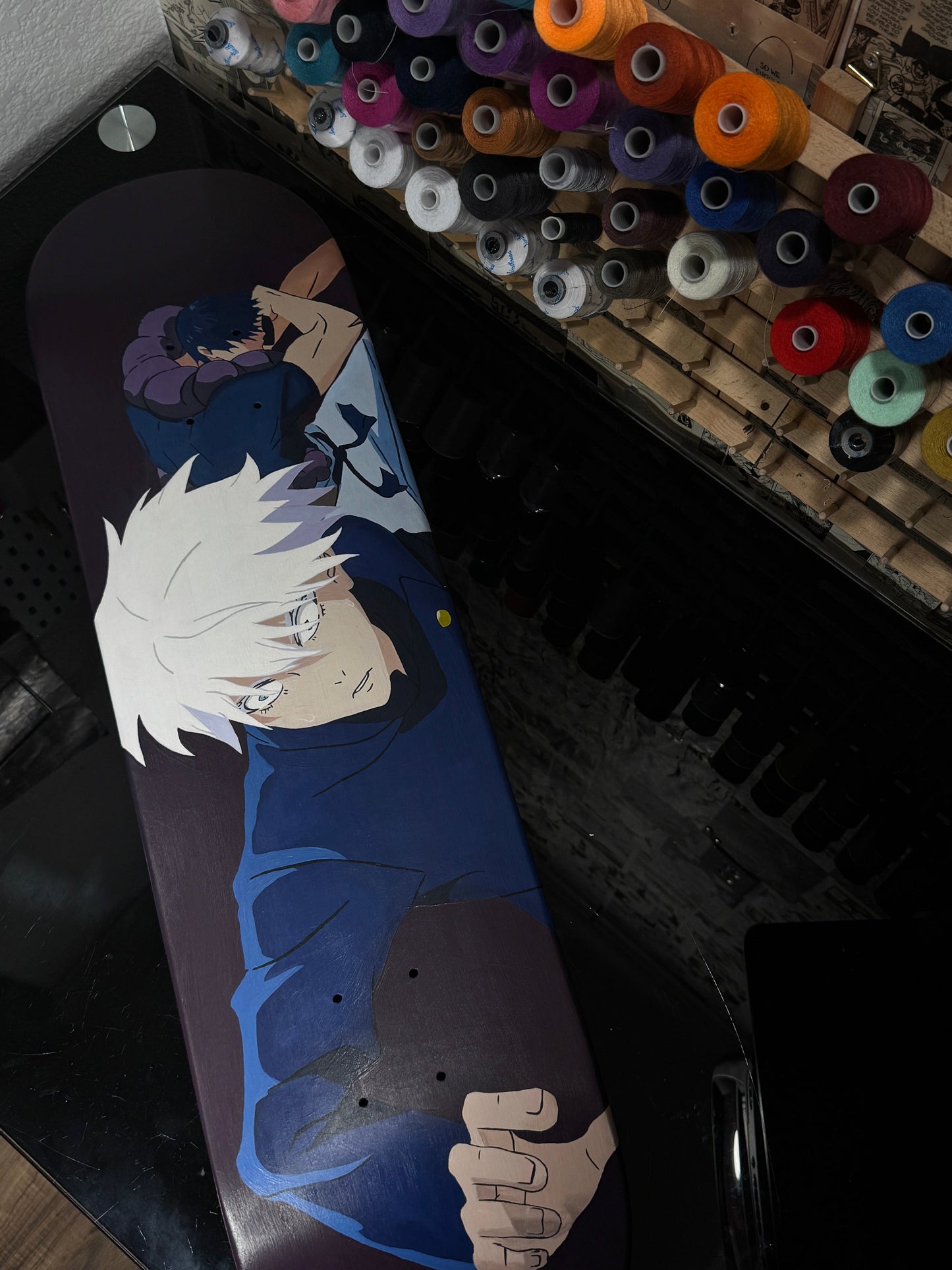 8.0” painted skate deck